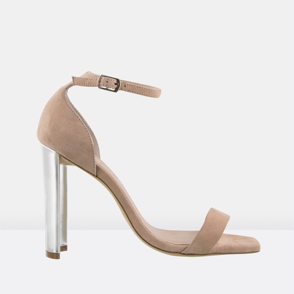 Tony Bianco Samala Ankle Strap HeelsNWT Size Tan Suede